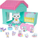 Little Live Pets Mama Suprise Mama's House koira + vauvat leikkisetti