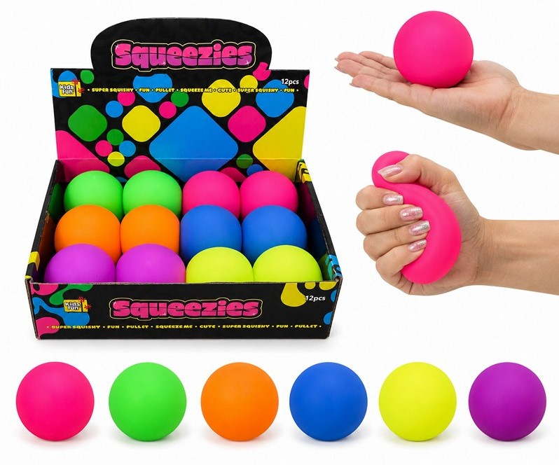 Squeezies Ball puristeltava Stressi fidget lelu