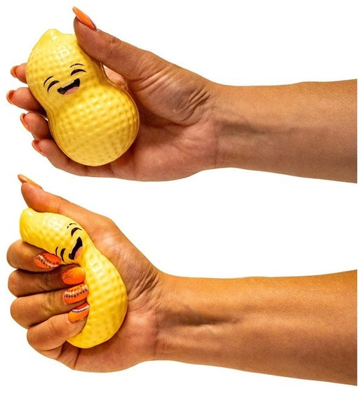 Squeezy Peanut maapähkinä puristeltava Stressi fidget lelu