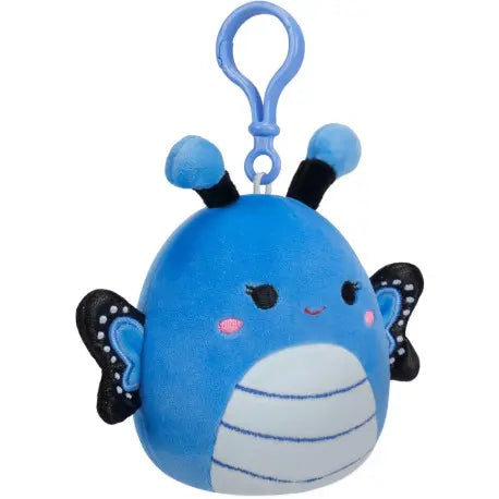 Squishmallows Waverly Perhonen Clip on maskotti - 9cm