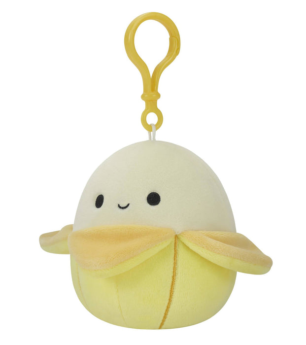 Squishmallows Junie banaani Clip on maskotti - 9cm