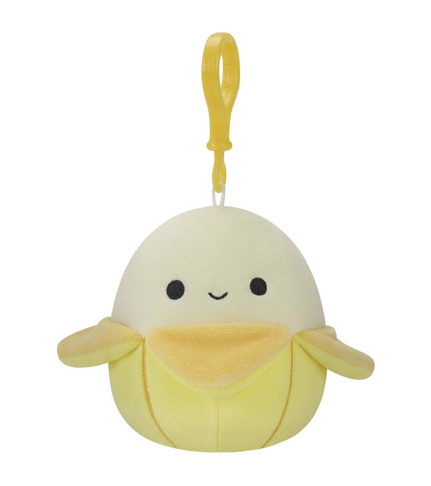 Squishmallows Junie banaani Clip on maskotti - 9cm