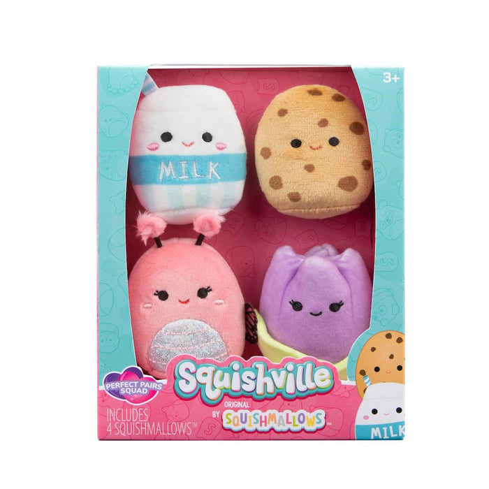 Squishville by Squishmallows perfect pairs Squad 4kpl