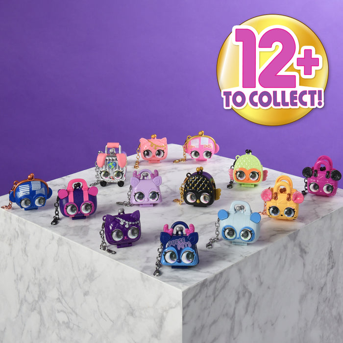 Purse Pets Luxey Charms, Night & Day Divas yllätys mini laukku