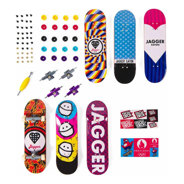Tech Deck 6-pack sormiskeitti - Paris 2024