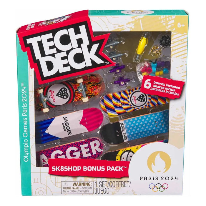 Tech Deck 6-pack sormiskeitti - Paris 2024