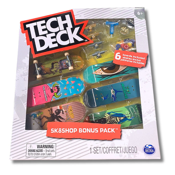 Tech Deck 6-pack sormiskeitti - toy machine