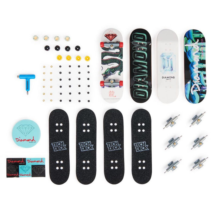 Tech Deck -sormiskeitti 4kpl pakkaus - Diamond