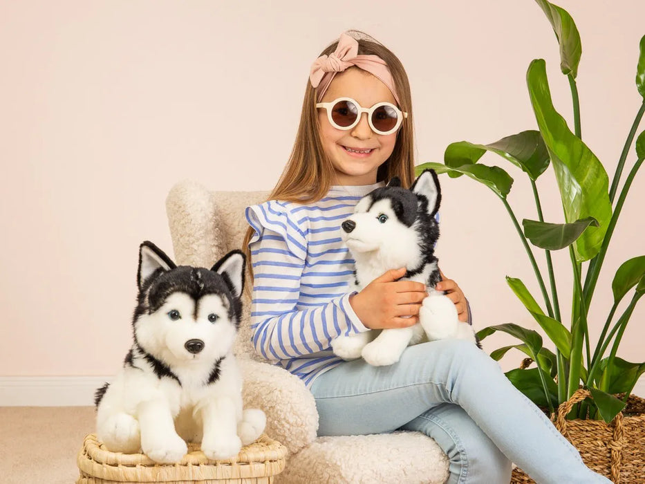 Teddy Hermann Husky koira pehmolelu 30cm