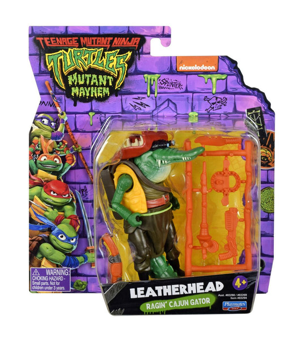 Turtles Leatherhead figuuri ja aseet