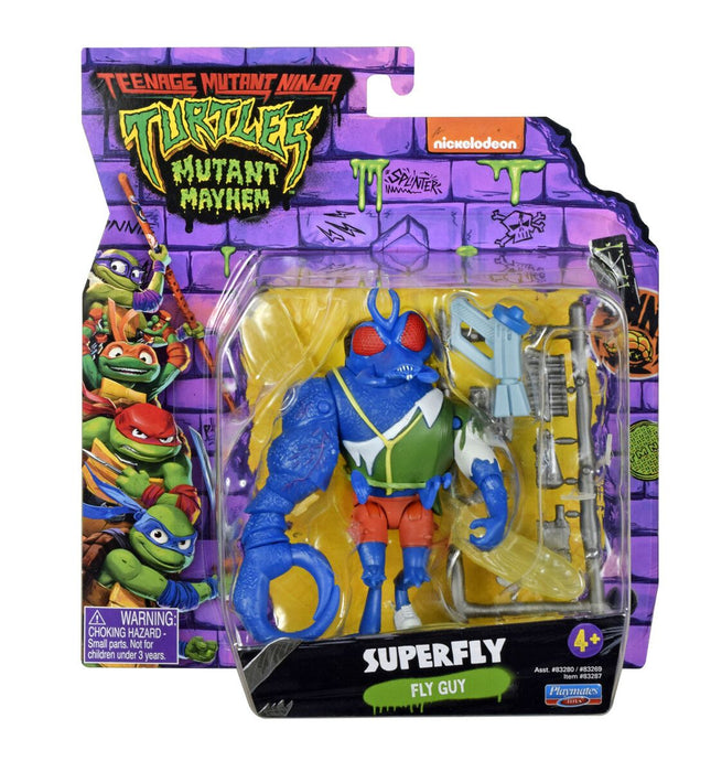 Turtles Superfly figuuri ja aseet