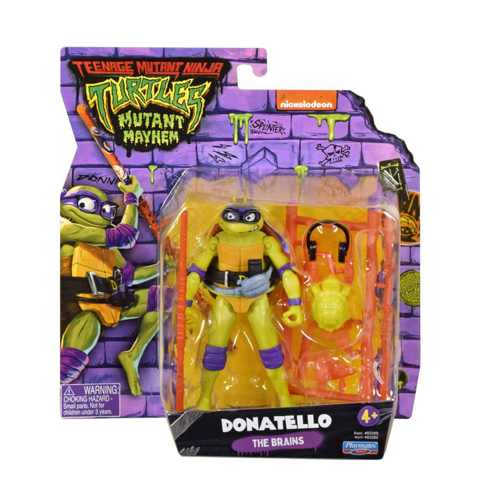 Turtles Donatello figuuri ja aseet