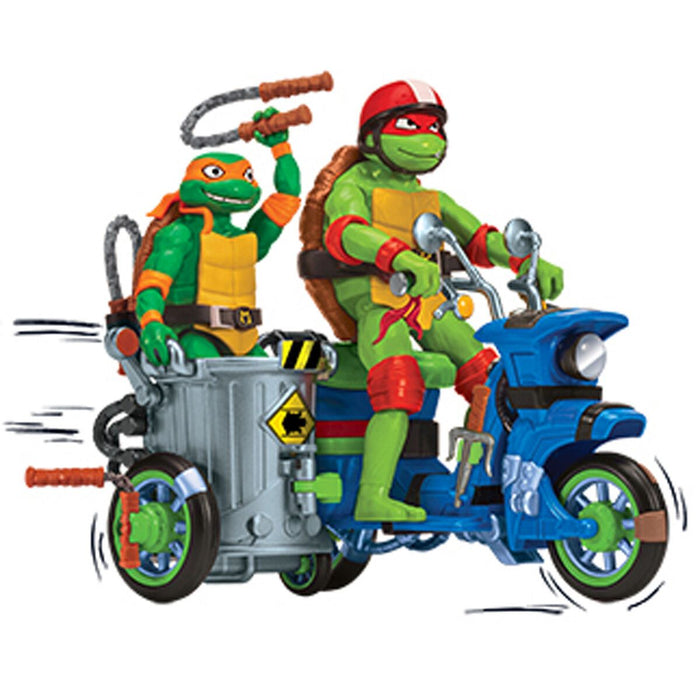 Teenage Mutant Ninja Turtles Mayhem skootteri ja Raphael