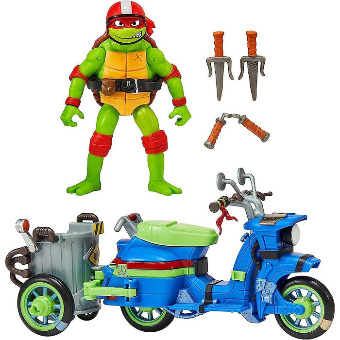 Teenage Mutant Ninja Turtles Mayhem skootteri ja Raphael