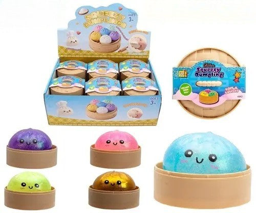 Squeeze Glitter Sugar Dumpling 8,5cm yllätys fidget