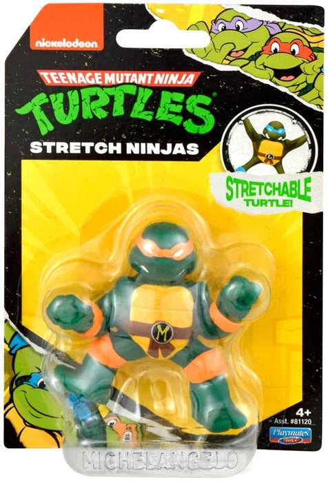 TMNT Stretch Ninja Turtles Michelangelo -figuuri