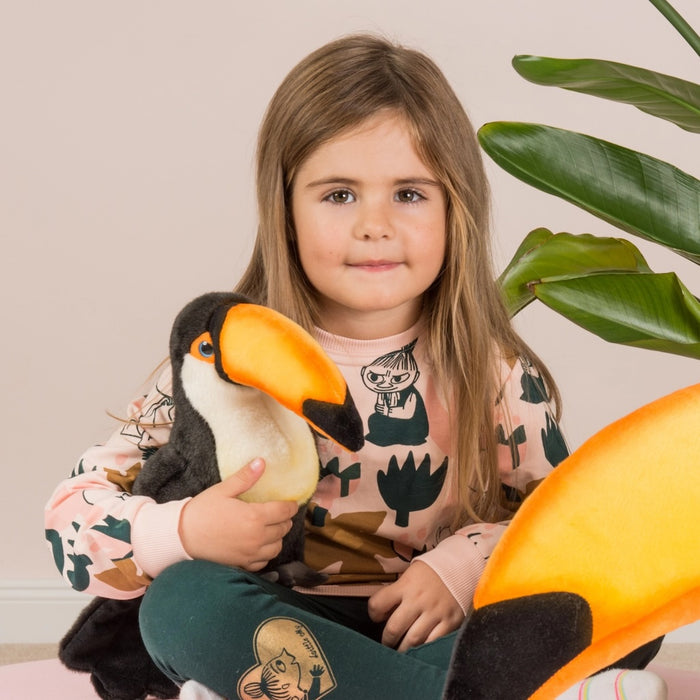 Teddy Hermann Tukaani lintu pehmolelu 25cm