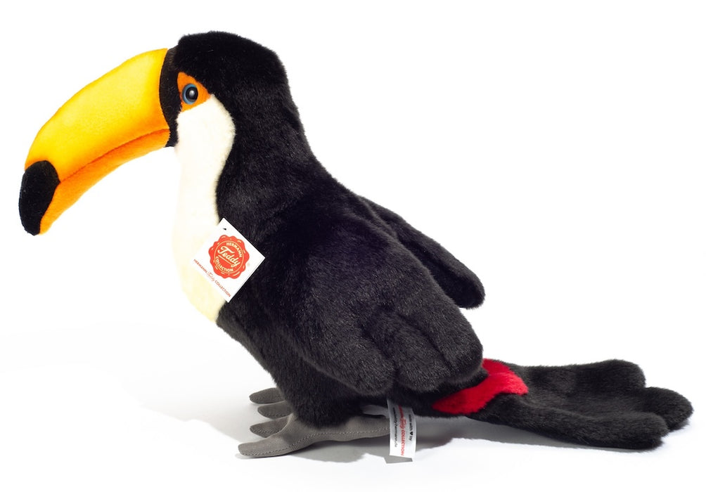 Teddy Hermann Tukaani lintu pehmolelu 25cm