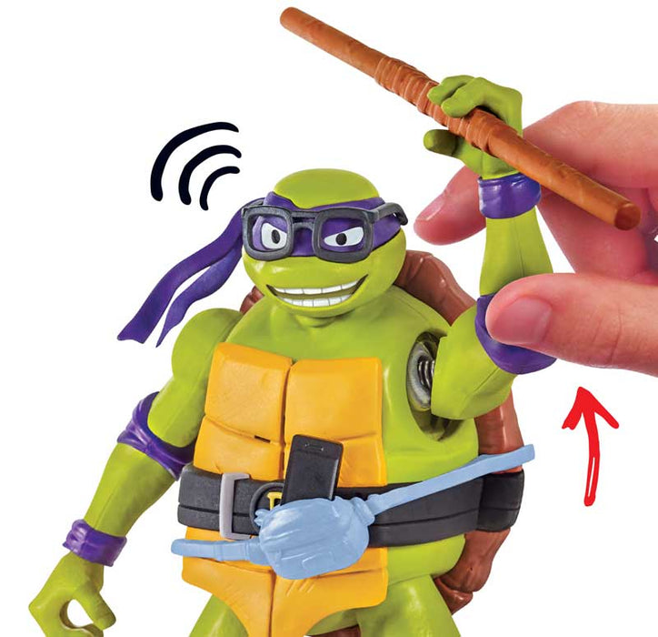 Turtles Ninja Shouts Donatello figuuri äänitoiminnolla