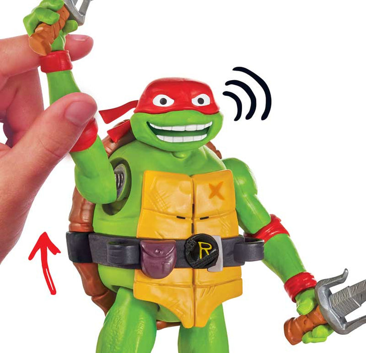 Turtles Ninja Shouts Raphael figuuri äänitoiminnolla