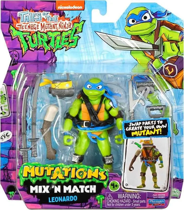 Turtles Tales Of Mutations figuuri ja aseet - Leonardo