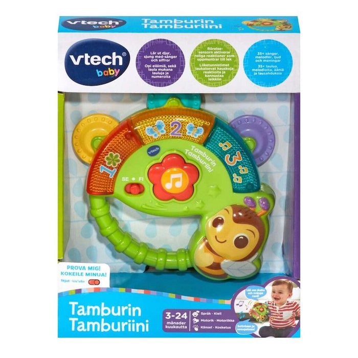 Vtech Baby interaktiivinen Tamburiini FI & SE