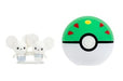 Pokemon Tandemaus figuuri ja Clip'n' Go - poke pallo