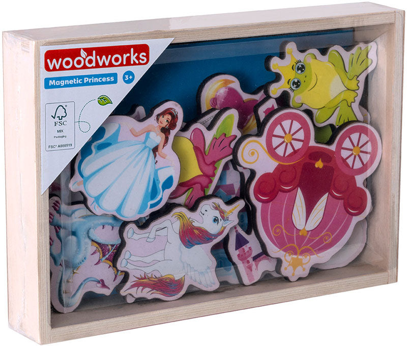 Woodworks puiset Prinsessa magneetit