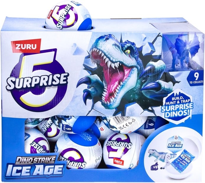 Zuru Suprise Dino Strike Ice Age yllätyspallo