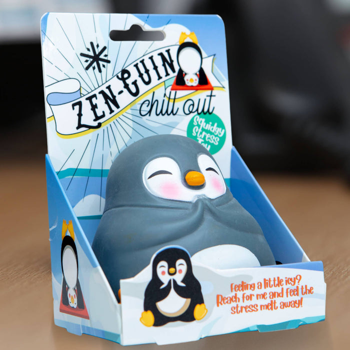 Zenguin meditoiva Pingviini puristeltava Stressi fidget lelu