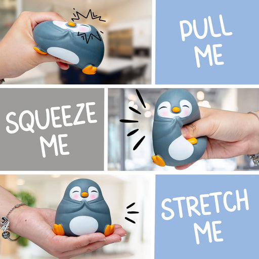 Zenguin meditoiva Pingviini puristeltava Stressi fidget lelu