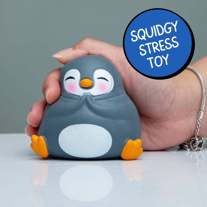 Zenguin meditoiva Pingviini puristeltava Stressi fidget lelu