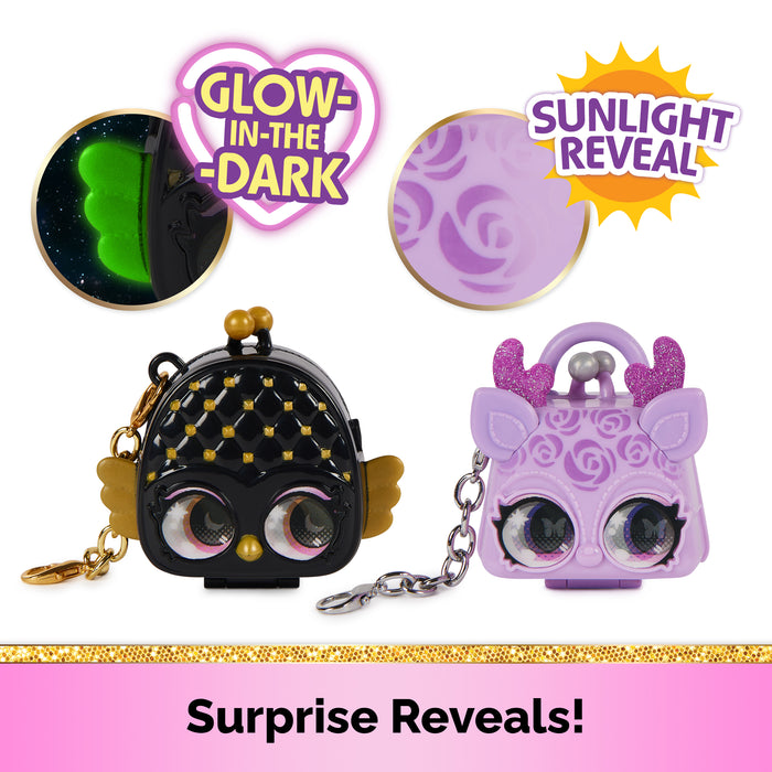 Purse Pets Luxey Charms, Night & Day Divas yllätys mini laukku