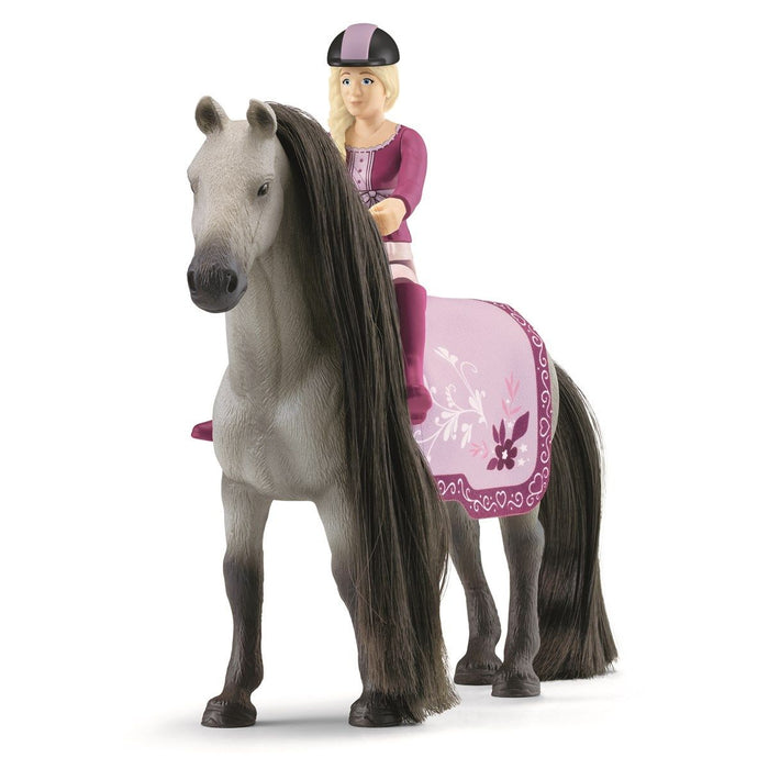 Schleich 42584 Beauty ratsastaja Sofia ja Dusty hevonen