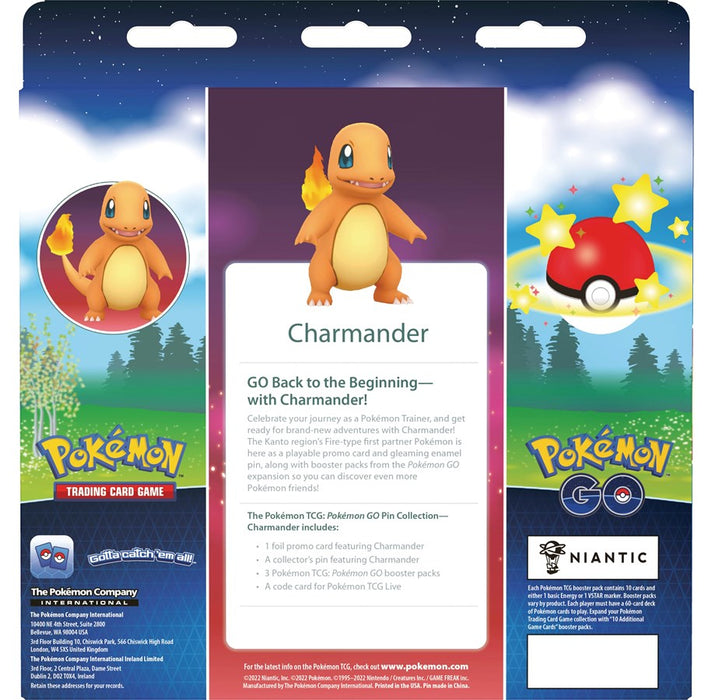 Pokemon Go Pin collection - Charmander
