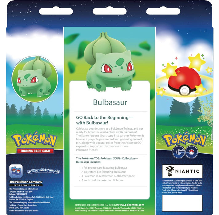 Pokemon Go Pin collection - Bulbasaur