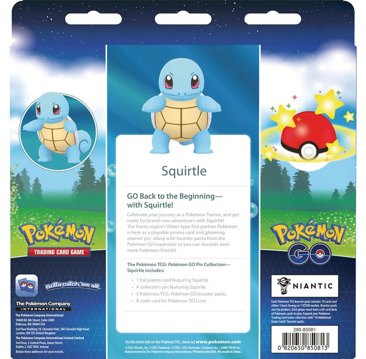 Pokemon Go Pin collection - Squirtle