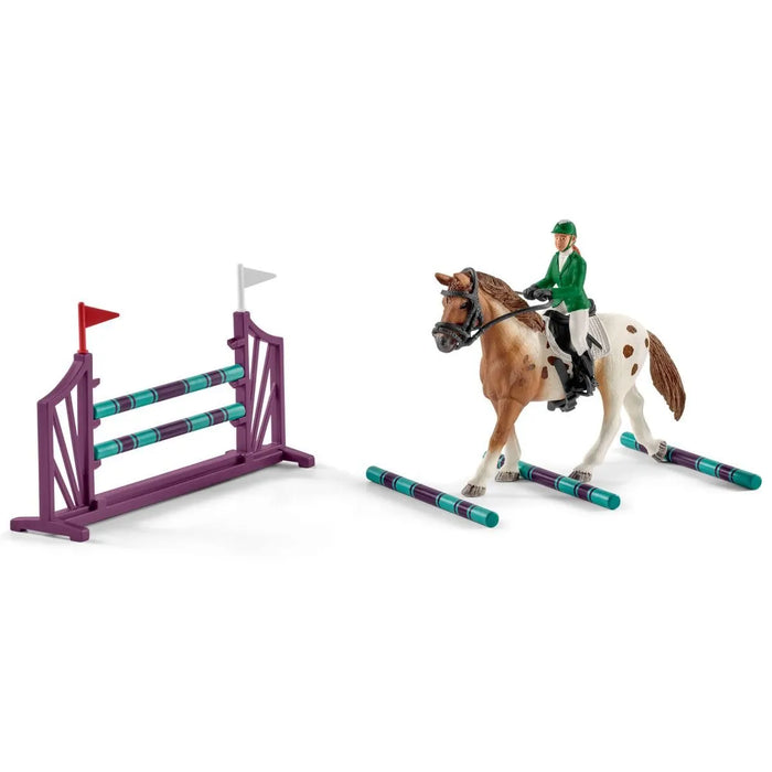 Schleich 72140 Ratsastuskilpailu ja eläinlääkärin auto