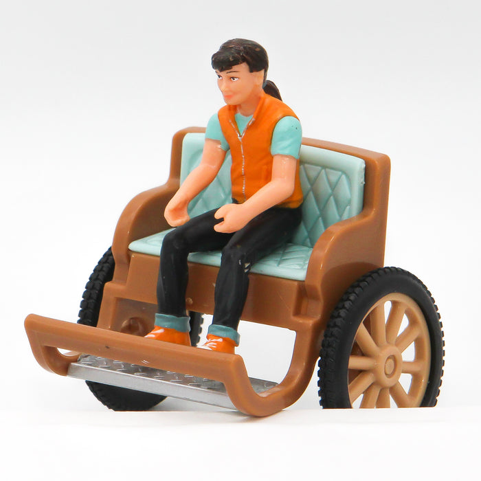 Schleich Ponikärryn osa ja kuljettaja - Second Hand