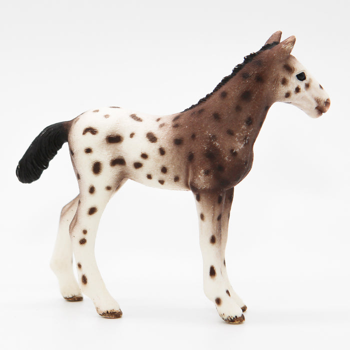 Schleich Knabstrupin hevosen varsa - Second Hand