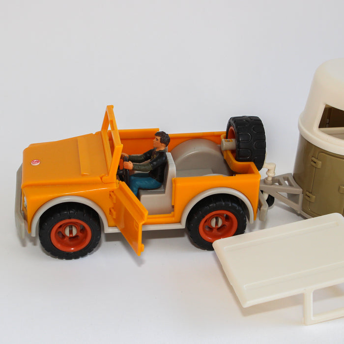 Schleich Auto, hevostraileri ja kuljettaja - Second Hand