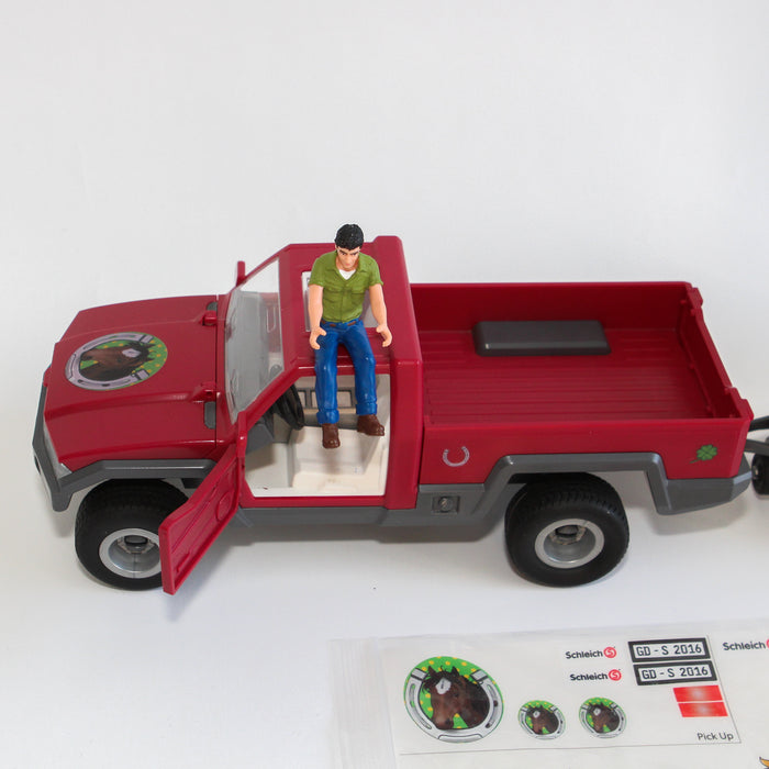 Schleich Auto ja hevostraileri - Second Hand