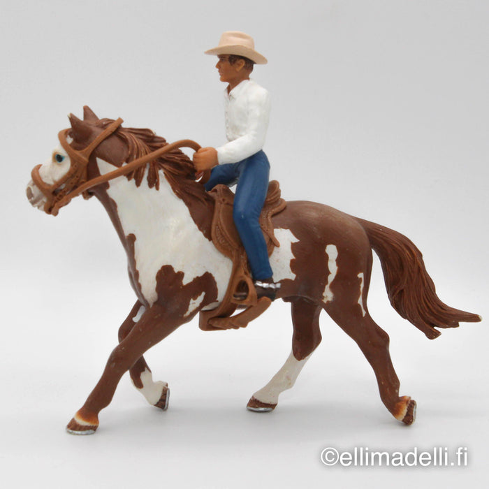 Schleich Hevonen, varusteet ja Cowboy ratsastaja - Elli Madelli