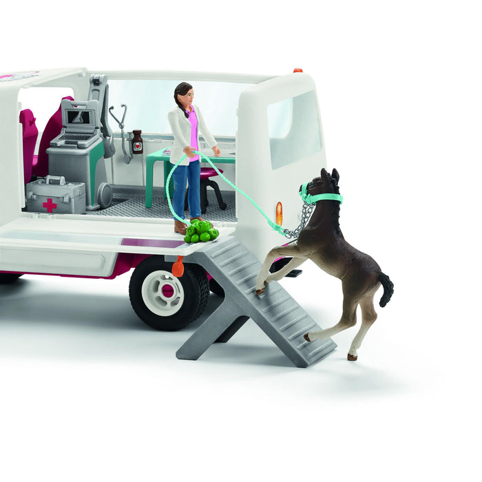 Schleich Eläinlääkäri ja tutkimusauto 42370 - Elli Madelli