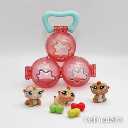 Littlest Petshop Petriplets Hamsterit #1477-1479 - Elli