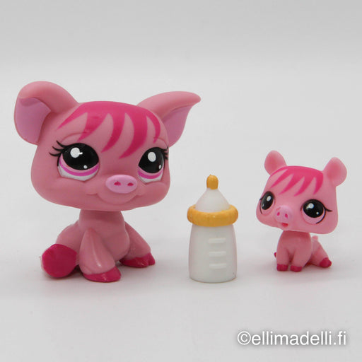 Littlest Petshop Possu #3595 ja vauva #3596