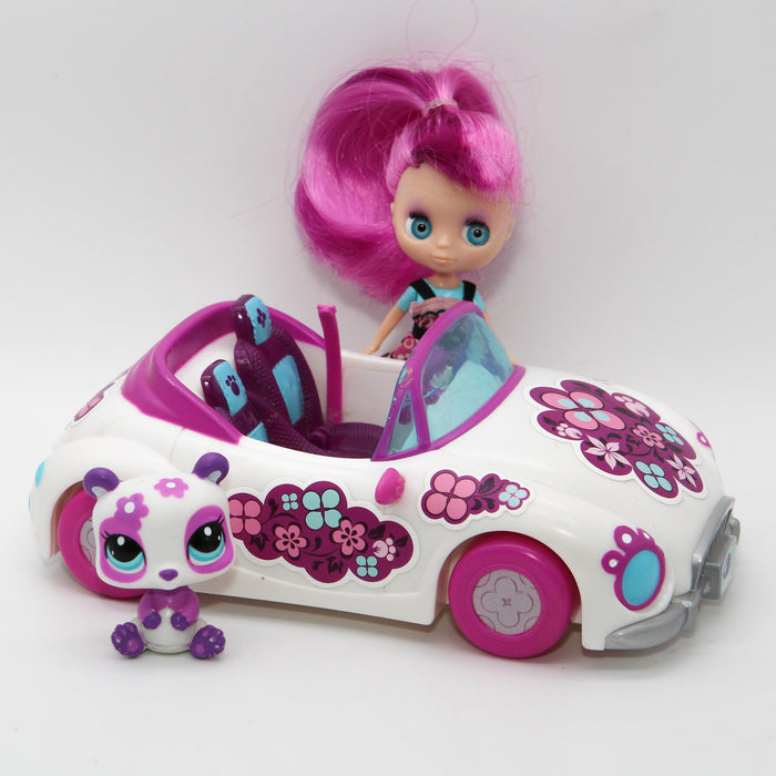 Littlest Petshop Auto, Blythe nukke #B47 ja Panda #2459