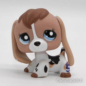 Littlest Petshop Beagle koira #2207