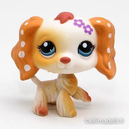 Petshop Chien Epagneul N°1615 + Accessoire D'Origine / Version Blythe Petshop Chien Epagneul N°1615 + Accessoire D'Origine / Version Blythe