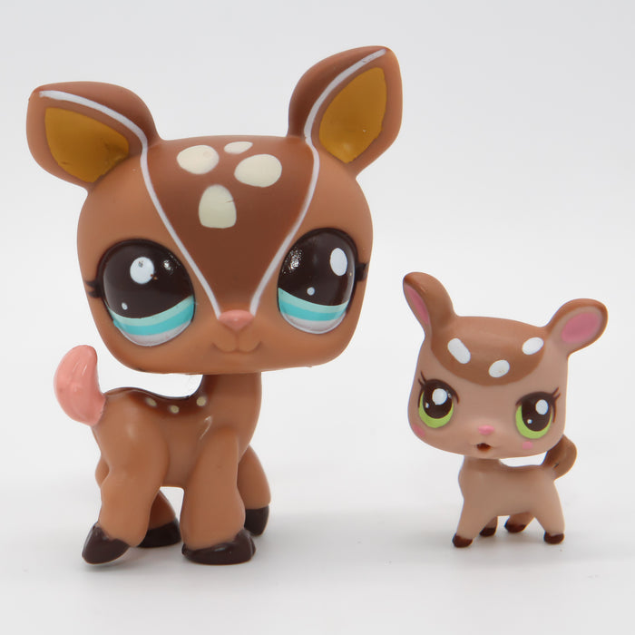 Littlest Petshop Peura #2499 ja vauva #2500